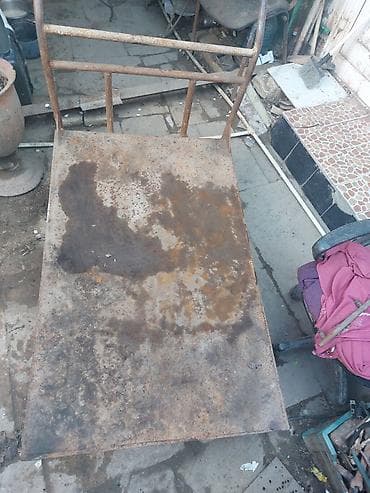 maşın araba: Metal yük daşıma arabası (sənaye tipli) - Tamamilə metal — 4