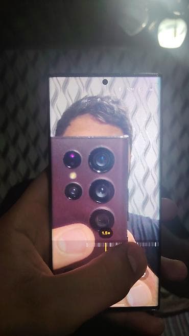 resmi note 11: Samsung Galaxy S22 Ultra, 256 GB, rəng - Bənövşəyi, Barmaq izi — 4