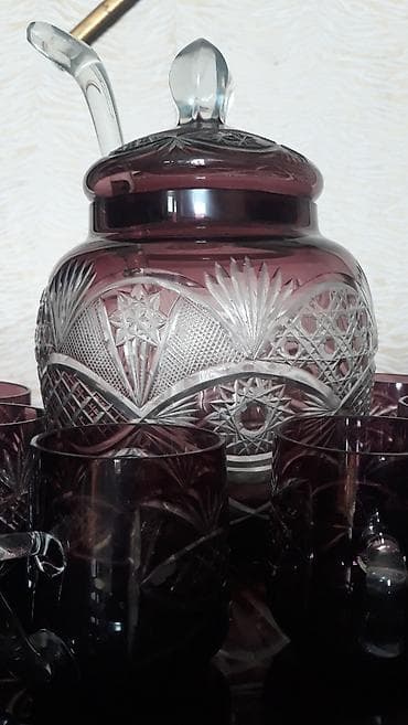 infacol kapi: Qəhvə dəsti, Xrustal, 6 nəfərlik, Rusiya — 4