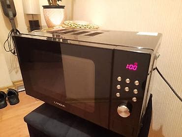 hamam peci: Mikrodalğalı soba Lanova, Quraşdırılan, Mikrodalğalar ilə, rəng - Qara, Yeni — 1