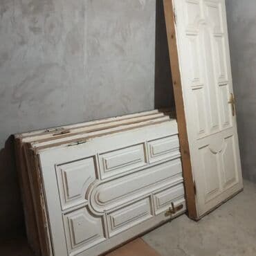 taxda qapı: İşlənmiş Otaq qapısı 80x205 sm Zamok ilə, Zəmanətsiz, Ünvandan götürmə — 6