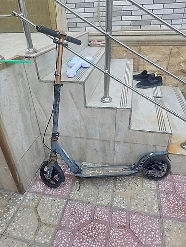 segway 100: Şəhər tipli mexaniki skuter - Böyük təkərlər: ön tərəfdə iri ölçülü — 2