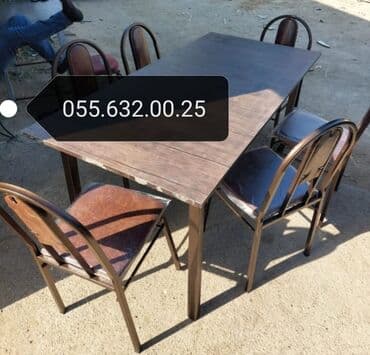 стол и стулья: 12‼️manatdan başlayir. Stol stul desti Fabridən satışı var Modellər — 14