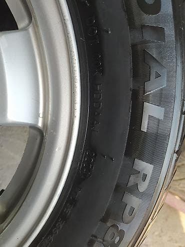 4 ədəd yığılmış disk+şin komplekti əla vəziyyətdədiler pirus diskidi — 5