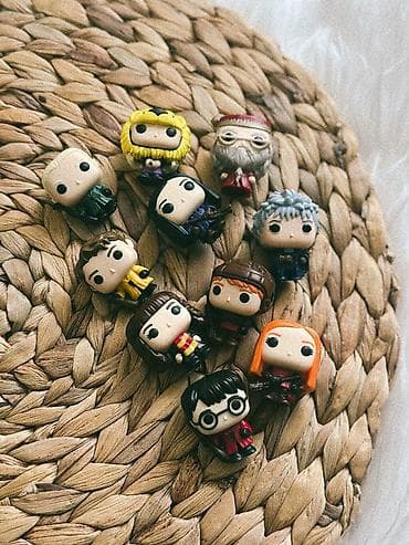 neftci forma: Funko üslublu mini vinil fiqurlar dəsti - Mövzu: sehrli məktəb — 1