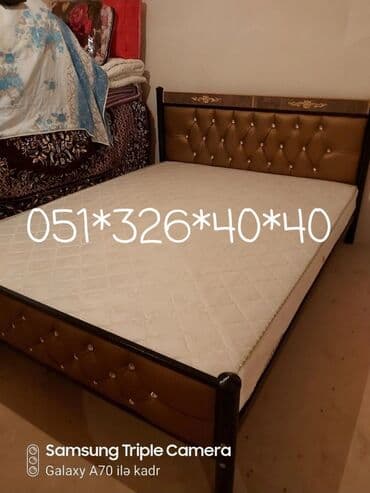 Çarpayılar: Yeni, Təknəfərlik çarpayı, Bazasız, Matras ilə, Siyirməsiz, Azərbaycan — 29