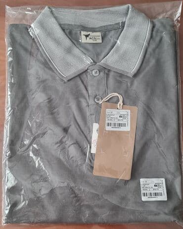 köynekler: Polo köynək, Massimo Dutti, M (EU 38), rəng - Göy — 6