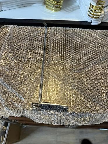 ref: Metal vitrın/asma panel üçün asqı tutacağı. Məhsul T formalı alt — 4