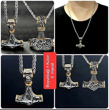 sederek saat: YENİ, DƏBLİ, müxtəlif növ BOYUNBAĞILAR satılır. ~ GÜMÜŞÜ — 6