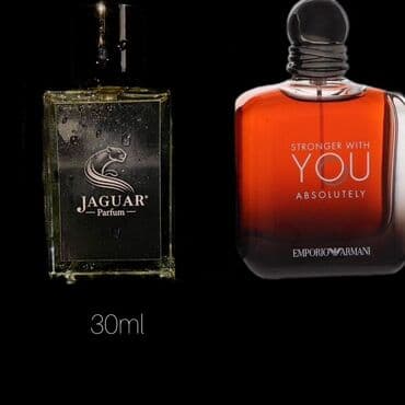 yves saint laurent tester: JAGUAR Parfum – 30 ml kişi ətiri və qadın - Flakon: şəffaf kvadrat — 5