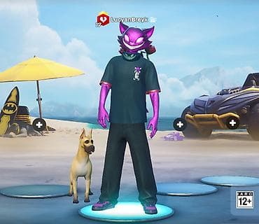 Fortnite oyun hesabı - 232 skinli hesab - İçində 100 V-Bucks - 32