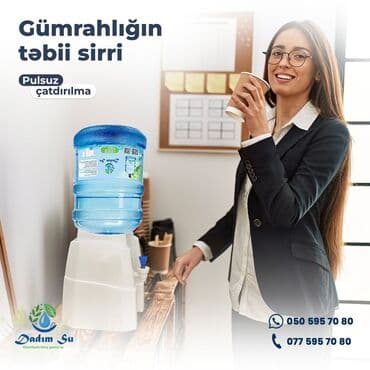 tonla su sifarişi: "Dadım Su" Şirkəti olaraq yüksək standartlara uyğun olan ən son — 4