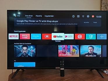 smart tve: İşlənmiş Televizor TCL LED ekran 43" 8K (7680x4320), Ödənişli çatdırılma — 1