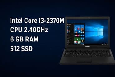 İşlənmiş Toshiba, 15.6 ", Intel Core i3, 512 GB, Pulsuz çatdırılma
