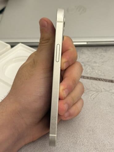 iphone x ucuz: IPhone 12, Ağ, Face ID — 8