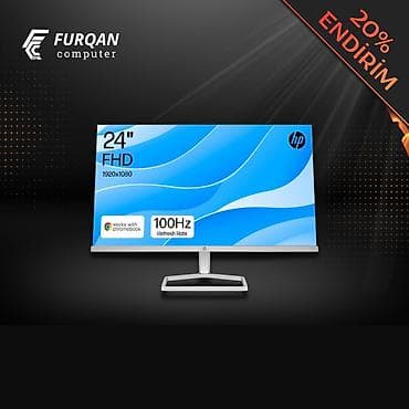 gaming kamputer: MONITOR HP 5 524SF 100HZ Ekran Ekran ölçüsü: 24' FHD Ekran genişliyi — 1