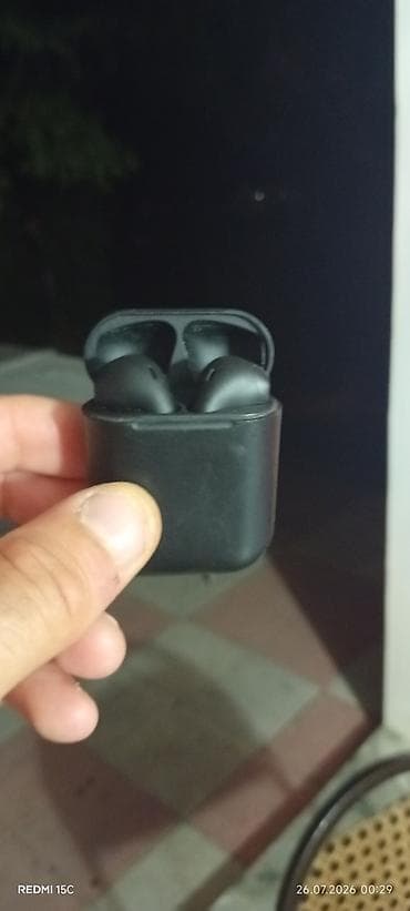 Elektronika: İşlənmiş Simsiz (Bluetooth) Qulaqcıqlar, Airon, rəng - Qara — 3
