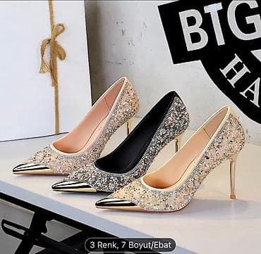 qizil sepler: Məhsul: Qadın klassik stilettolar Ölçü: 37-38arası. Mən 39 razmer — 5