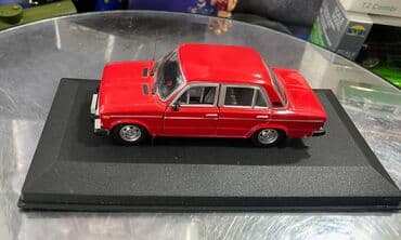 xrustal vaz: Коллекционная модель LADA 2106 dark red 1980 AutoBahn Bauer Art. — 18