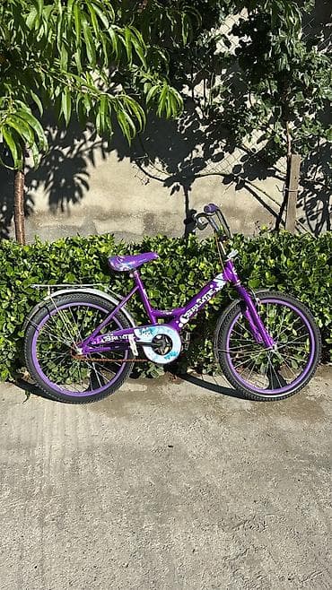 wolf bicycle: Uşaq/yeniyetmə velosipedi – bənövşəyi rəngdə “SALUTE” brendi — 2