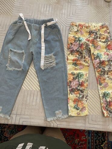 детские американские вещи: Uşaq şalvar dəsti – 2 ədəd 2 si birlikdə 5 manat 1) Açıq mavi cins — 1