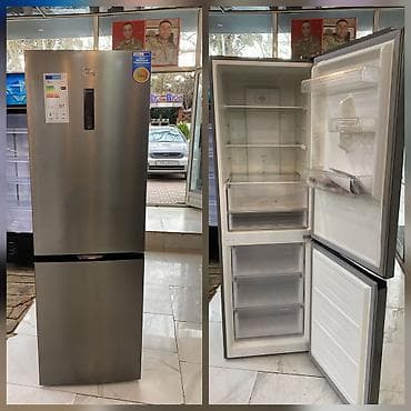 2 qapılı Hisense Soyuducu Satılır, rəng - Gümüşü