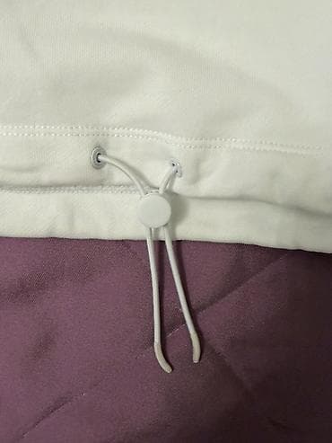 ağ kepka: Svitşot, Calvin Klein, S, rəng - Ağ — 4