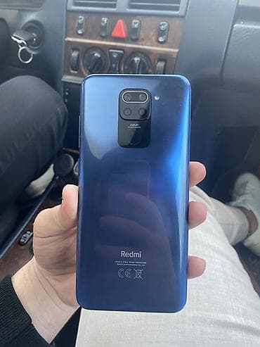 telefon a71: Redmi Note 9, 128 GB, rəng - Mavi, Barmaq izi — 2