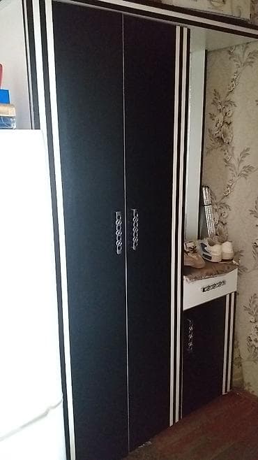 dolab dehliz: 2 qapılı, Güzgülü, Rəngli, Digər material, Açılan, Düz dolab — 2