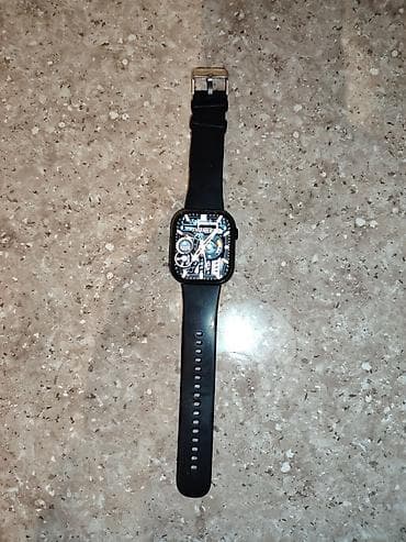 x7 smart saat: Smart saat, Smart, Sensor ekran, rəng - Qara — 2