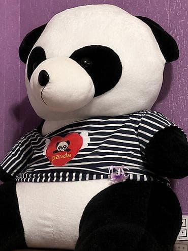 oyuncaq at: Böyük ölçülü panda plyuş oyuncağı 200 azn alınıb 35 satılır - Rəng — 1