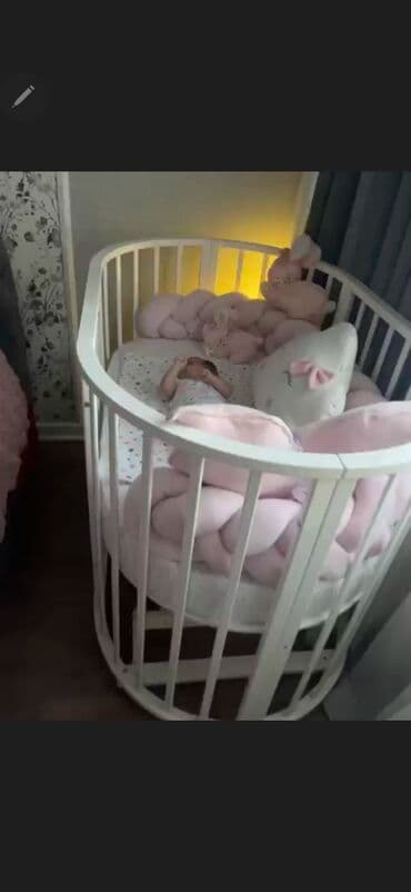 1 ayliq usaq sekilleri: Oğlan və qız üçün, Yumru, Beşik, Dəstsiz, Matras ilə, Yellənmə mexanizm ilə — 1