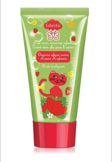 детская зубная щетка: Həcim : 50 ml Uşaq üçün diş məcunu "Pişik Çiyələk": Yumşaq formul — 1