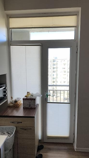 İşlənmiş İkiqat şüşə paketi Plastik pəncərə, Еni: 135 sm, Uzunluğu: 270 sm — 2