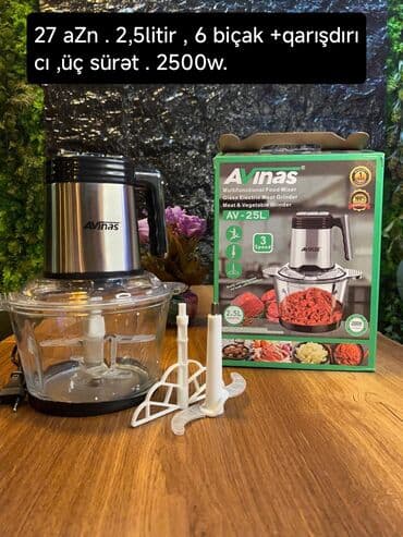 Mətbəx kombaynları və doğrayıcıları: Mətbəx kombaynı Yeni, Ödənişli çatdırılma, Rayonlara çatdırılma, Ünvandan götürmə — 4