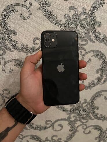 IPhone 11, 64 GB, Qara, Face ID