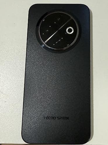 klas 6: Tecno Spark, 128 GB, rəng - Qara — 2