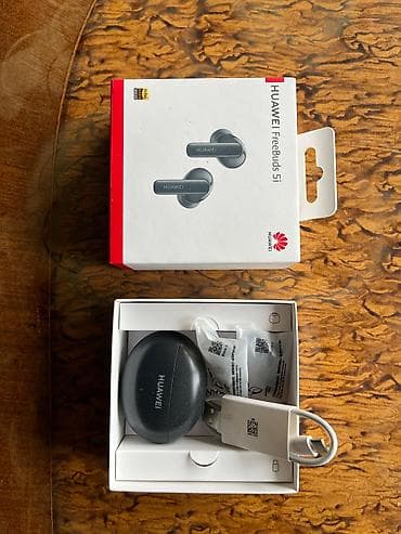 İşlənmiş Simsiz (Bluetooth) Qulaqcıqlar, Huawei, rəng - Qara