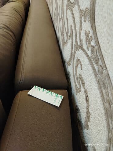 резервуар для воды: Угловой диван, Новый, Раскладной, С подъемным механизмом, Набук — 1