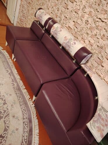 yolka online satis: Künc divan, Açılmayan, Bazasız, Süni dəri, Çatdırılma yoxdur — 1