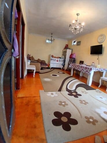 lalafo долгосрочная аренда квартир: 2 otaqlı mənzil/interyer təqdim olunur - Geniş zal: boyukdu - Döşəmə — 2