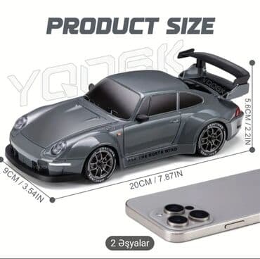 Модели автомобилей: RC Drift Maşın Seti – 2.4GHz pultla Xüsusiyyətlər: - Tezlik: 2.4GHz — 2