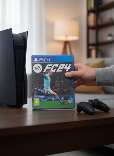 katricler: FC 24 – PS4 .üçün disk Oyunda bütün dillər var(türk,ingilis,rus və.s) — 1