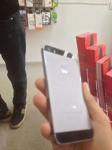 iphone 5s batarya: IPhone 5, 16 GB, Black Titanium, Barmaq izi — 6