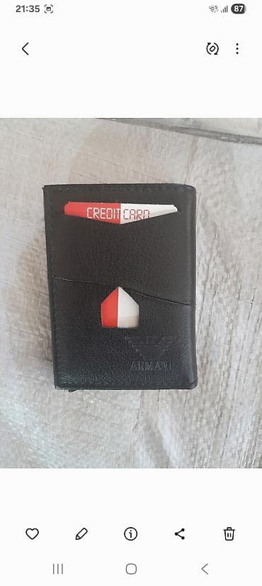 Наручные часы: Кошелек, Эко кожа, Новый — 1