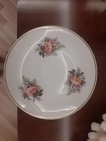 Кухонные принадлежности: Тарелки, Набор из 2 шт., цвет - Белый, Фарфор, Россия — 2