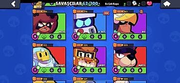 Playstation: Brawl Stars hesabı – geniş məzmunlu oyun profili( 5 ilik hesabdr — 6