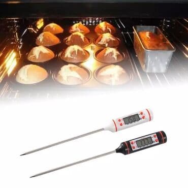 donuz eti: Qida termometri mətbəx termometri -50°c ~ 300°c araliqda ölçən cihaz — 1