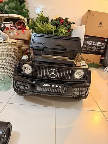 Uşaq üçün elektrikli miniatür Mercedes-Benz G-Class AMG - Rəng: qara