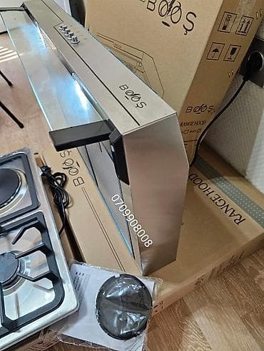 Газовая плита Встраиваемая, 4 конфорки, Новый — 9
